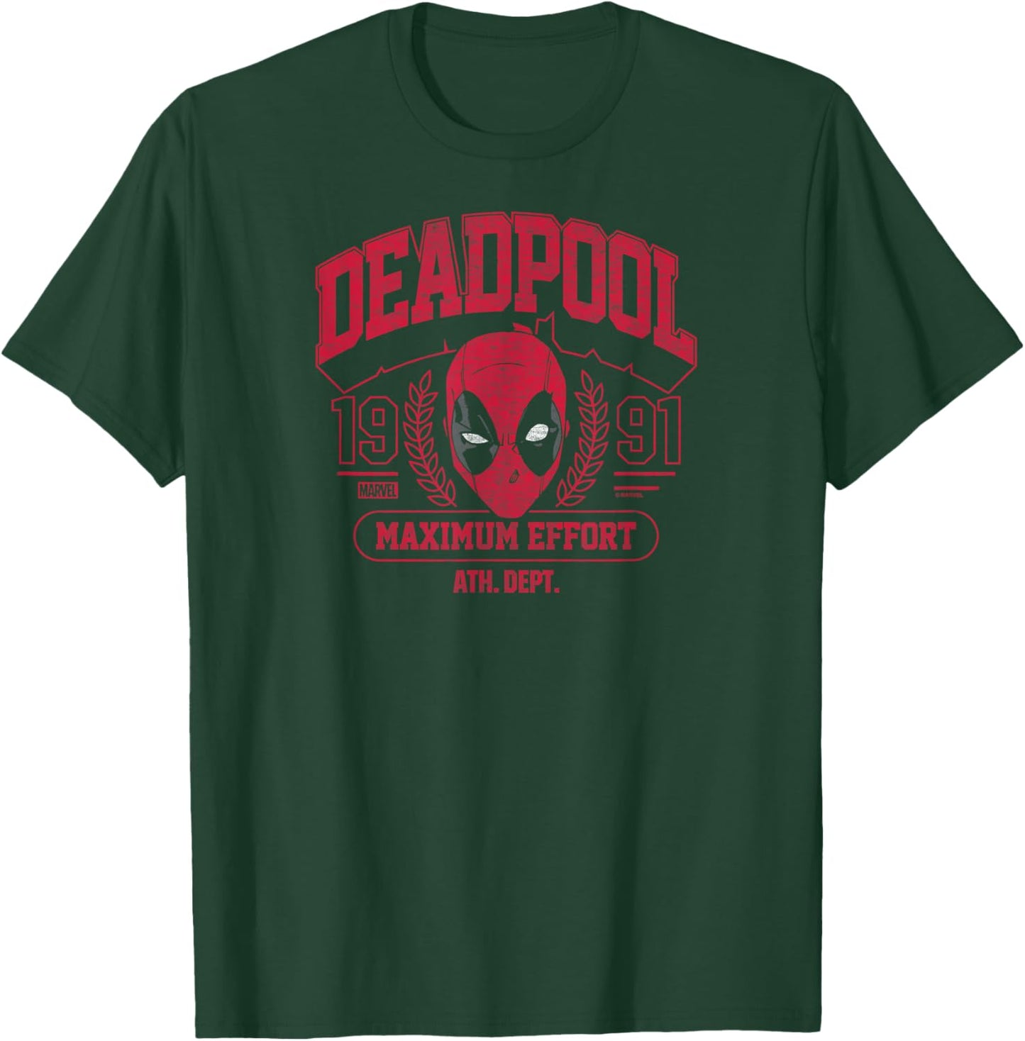 Deadpool - Collegiate T-Shirt - T-Shirt | Forest
