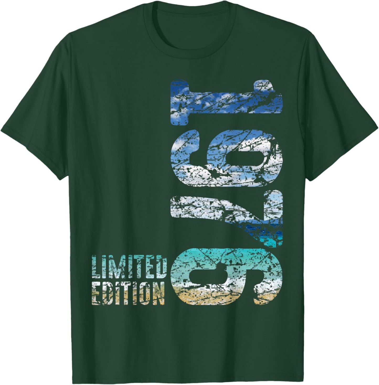 50e Anniversaire Homme Femme 50 Ans 1976 décoration Cadeau Amusant T-Shirt - T-Shirt | Forest