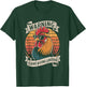 Warning Fluent in Fowl Language Rooster T-Shirt - T-Shirt | Forest