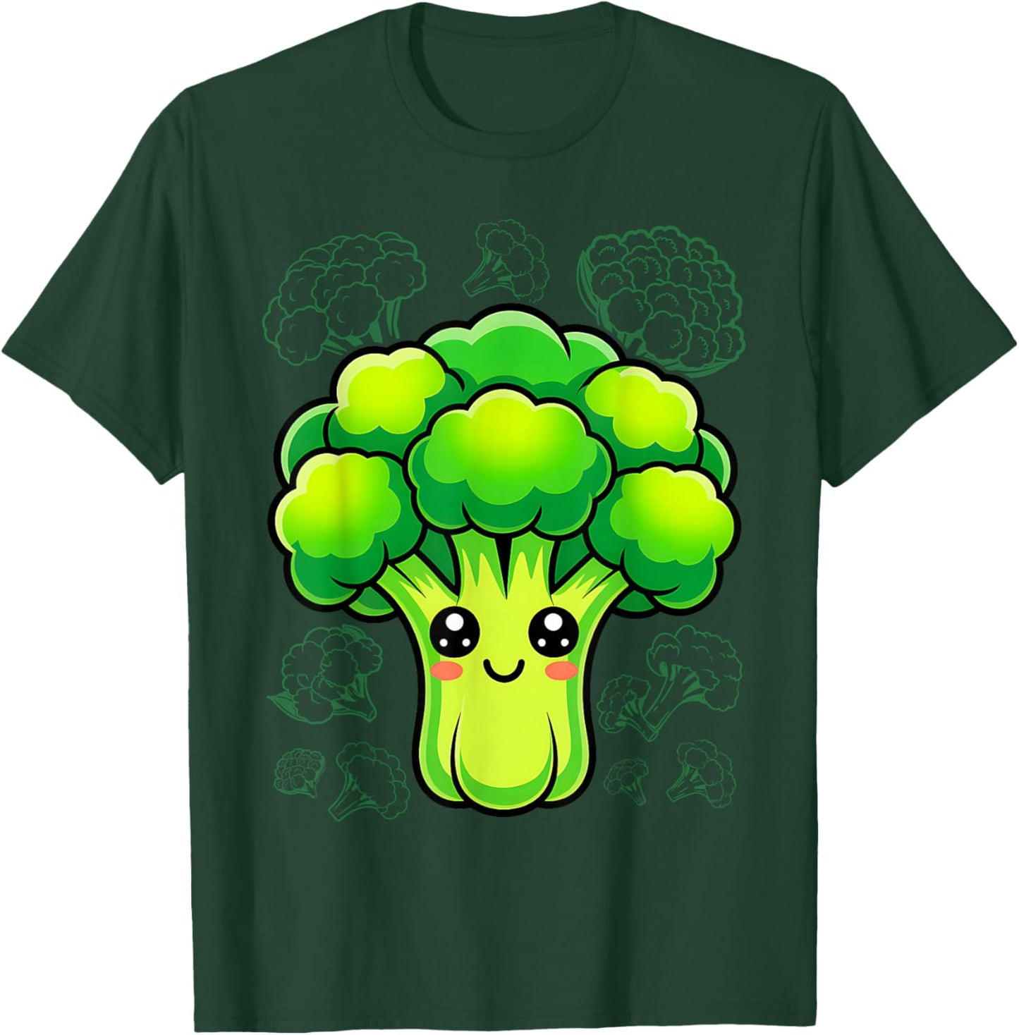 Broccoli Halloween Costume Matching Adult Kids Toddler 5T 4T T-Shirt - T-Shirt | Forest