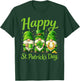 Gnomes Happy Saint Patrick Day Celebration St Patrick Day T-Shirt - T-Shirt | Forest