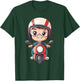 Boys Motorcycle T-Shirt - T-Shirt | Forest