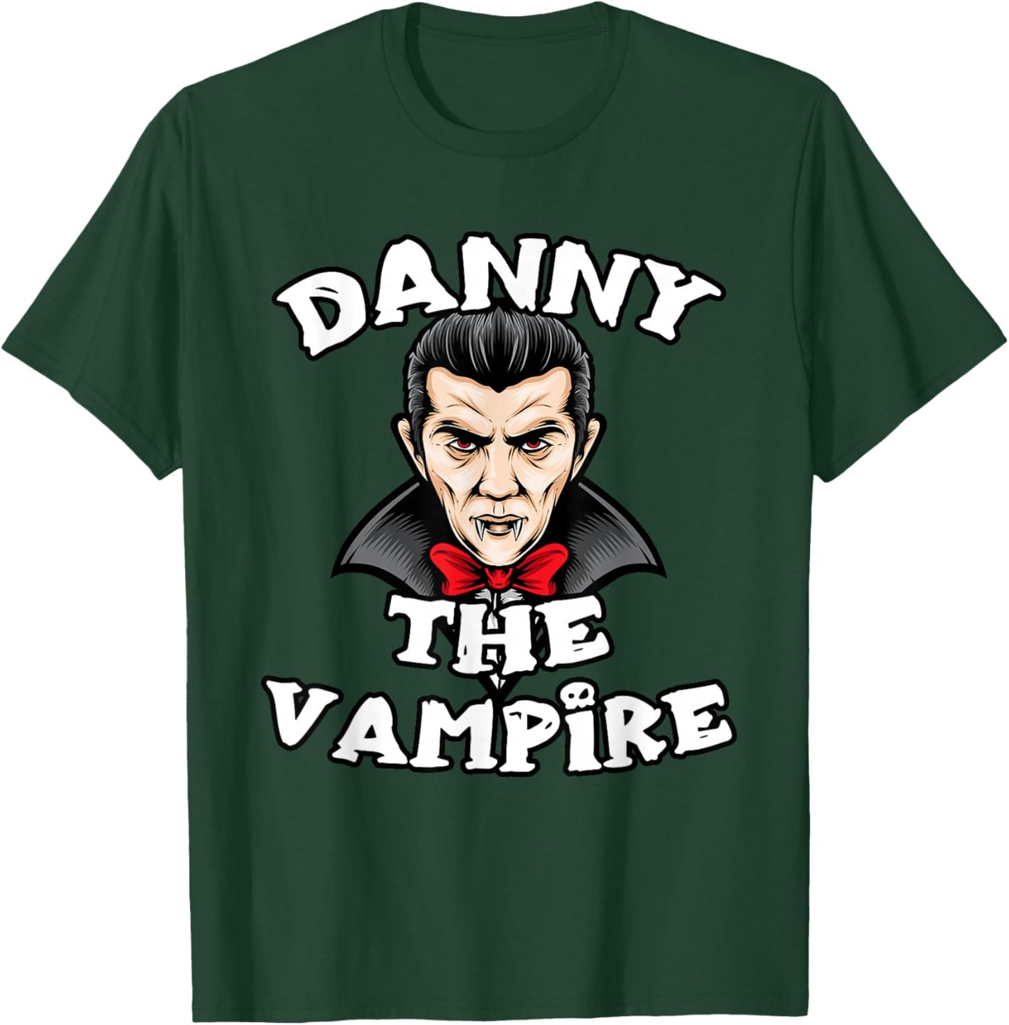 Danny The Vampire Halloween Simple Costume T-Shirt - T-Shirt | Forest