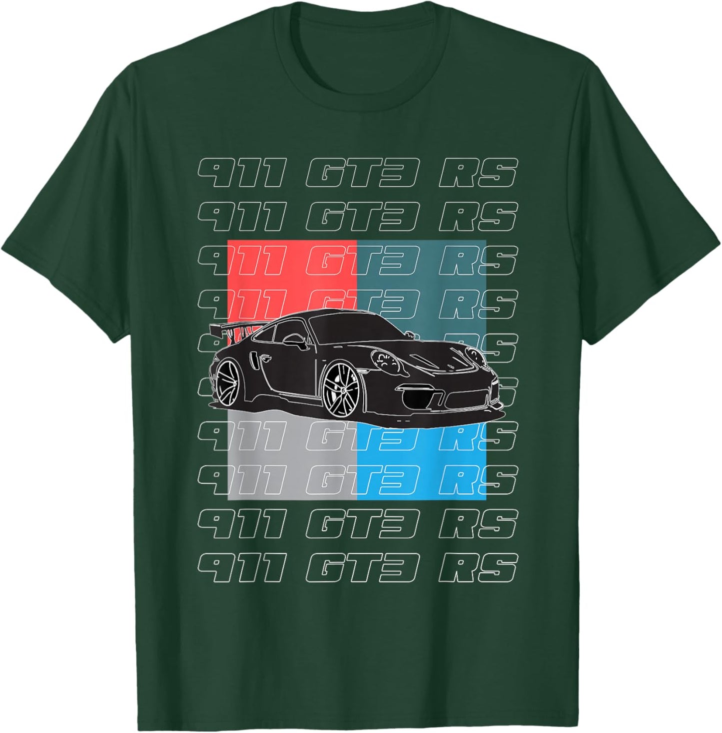 Voiture de Course 911 RS Sports Supercar Guy SE T-Shirt - T-Shirt | Forest