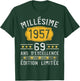 Millésime 1957 Cadeau 69 Ans Homme Anniversaire Humour T-Shirt - T-Shirt | Forest