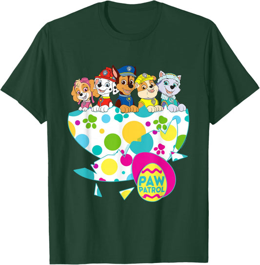 PAW Patrol Cracked Easter Egg T-Shirt - T-Shirt | Forest