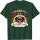 Grandparent Grandma of The Birthday Girl Rainbow Unicorn T-Shirt - T-Shirt | Forest