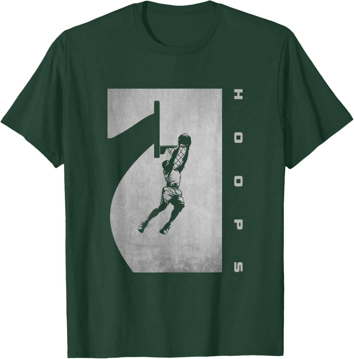 BASBO -Adult Basketball - Black, Small, Short Sleeve, Classic Fit, Imported, 100% Polyester, Basketball Design T-Shirt - T-Shirt | Forest