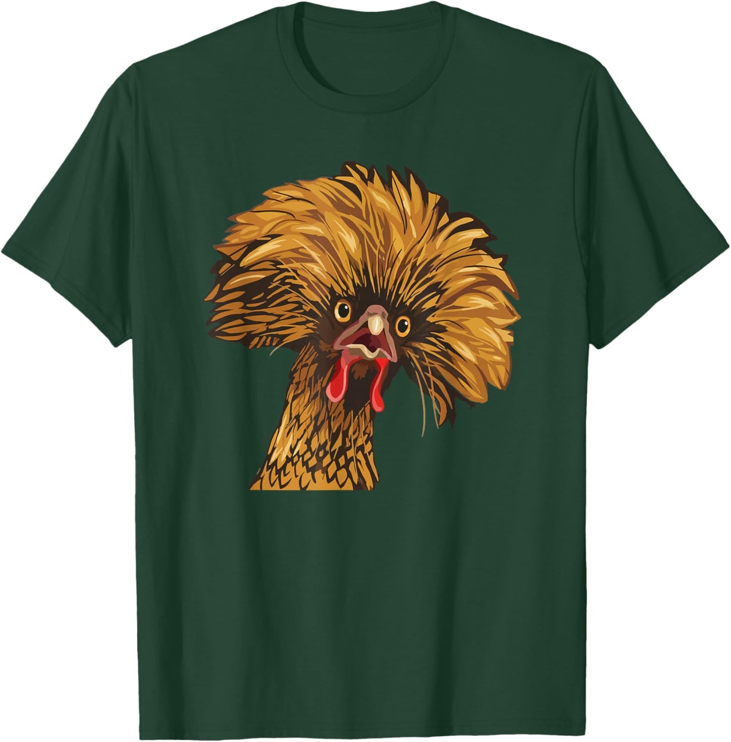 Polish Chicken Lover Polish Chicken Owner Polish Chicken Mom T-Shirt - T-Shirt | Forest