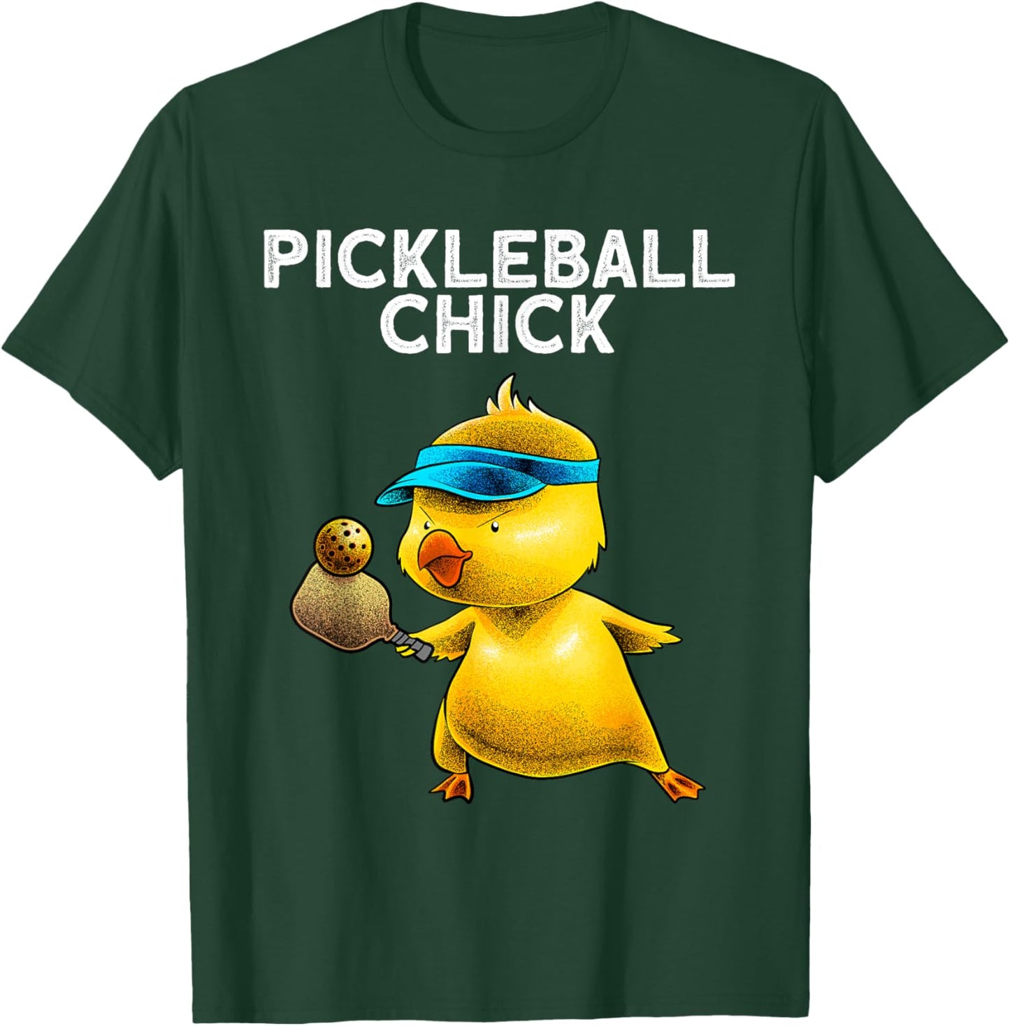 Unique Pickleball Design Girls Pickle Ball Player T-Shirt - T-Shirt | Forest