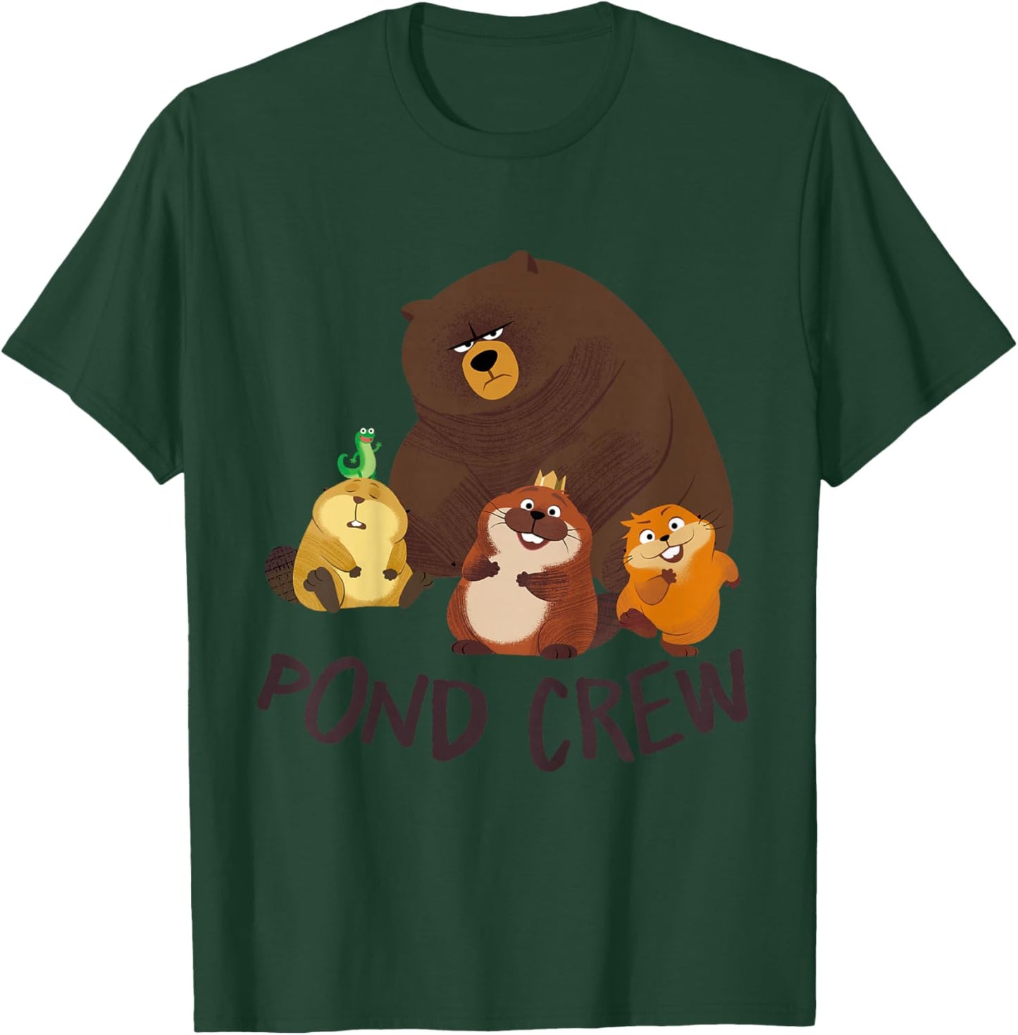 Hoppers Pond Crew T-Shirt - T-Shirt | Forest