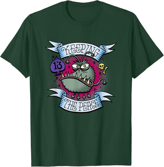 Minions Keeping The Peace Kyle Retro Logo T-Shirt - T-Shirt | Forest