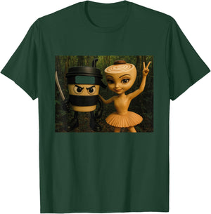 Italian Brainrot Ballerina Cappuccina Cappuccino Assassino T-Shirt - T-Shirt | Forest