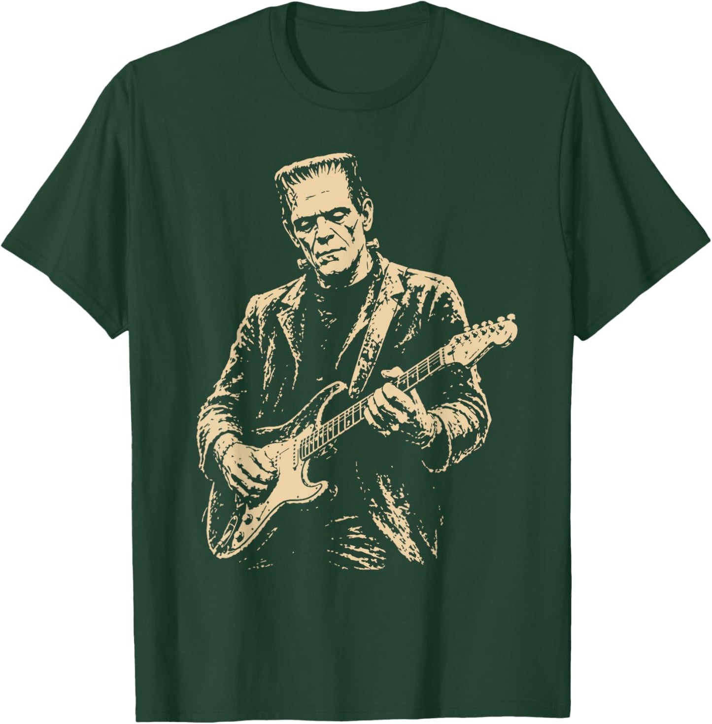 Frankenstein Guitar T-Shirt - T-Shirt | Forest