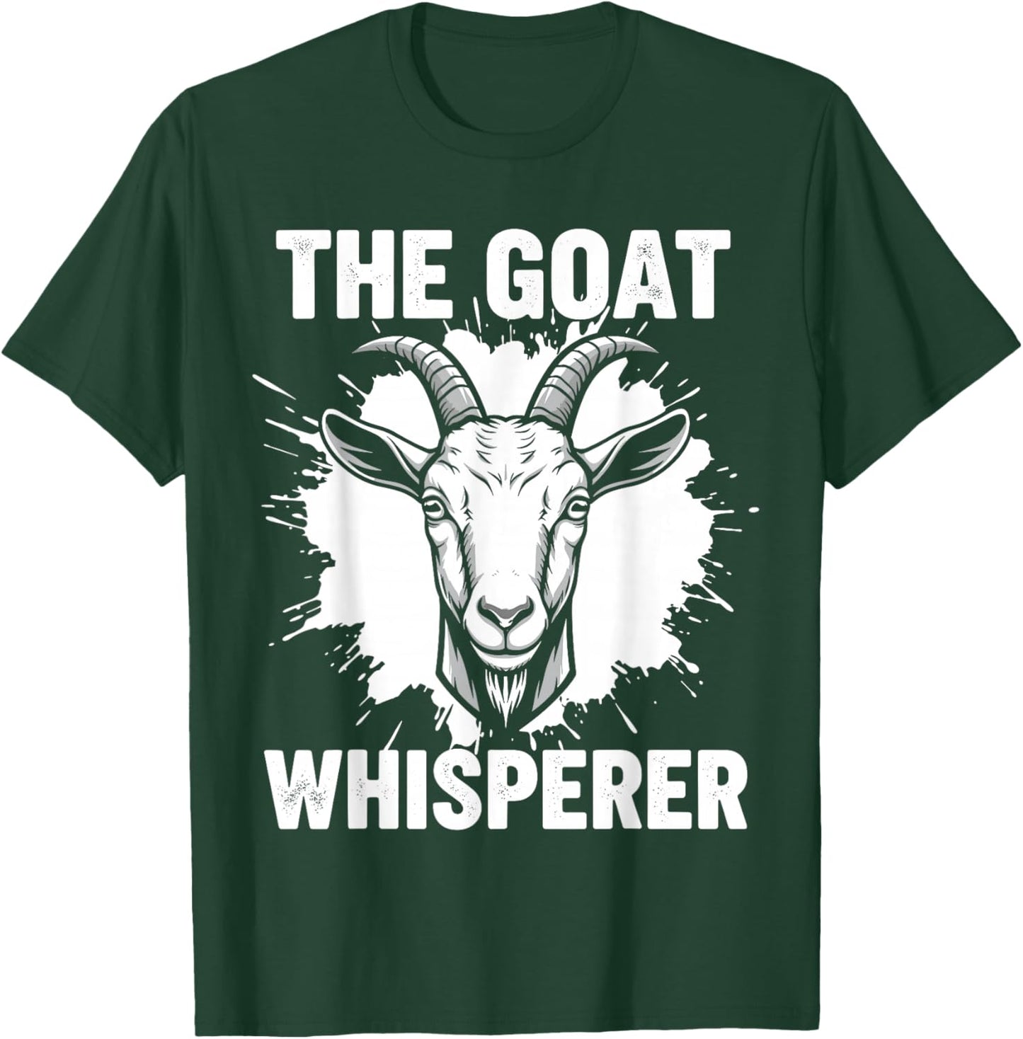 The Goat Whisperer Shirt Men Women, Funny Goat Lovers T-Shirt - T-Shirt | Forest