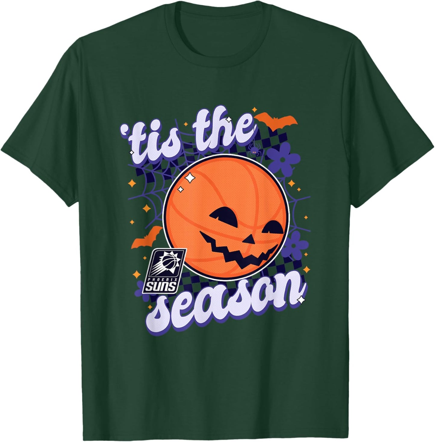 NBA Phoenix Suns Halloween Spooky Season T-Shirt - T-Shirt | Forest
