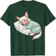 Cute Chinese Crested Dog Sleeping in Pajamas Bedtime Art T-Shirt - T-Shirt | Forest