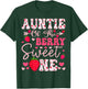 Auntie Of The Berry Sweet One Strawberry 1St Birthday T-Shirt - T-Shirt | Forest