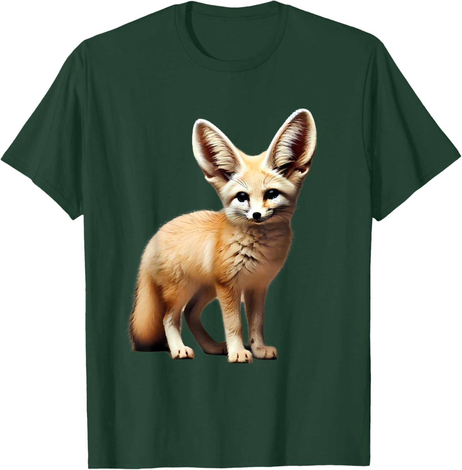 African Fennec Fox Animal T-Shirt - T-Shirt | Forest