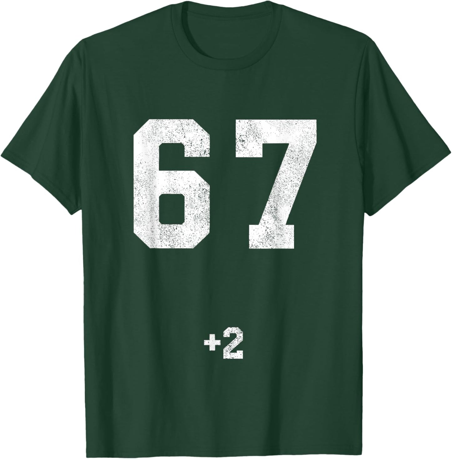 Six Seven Meme Gifts Men Women 6 7 T-Shirt - T-Shirt | Forest