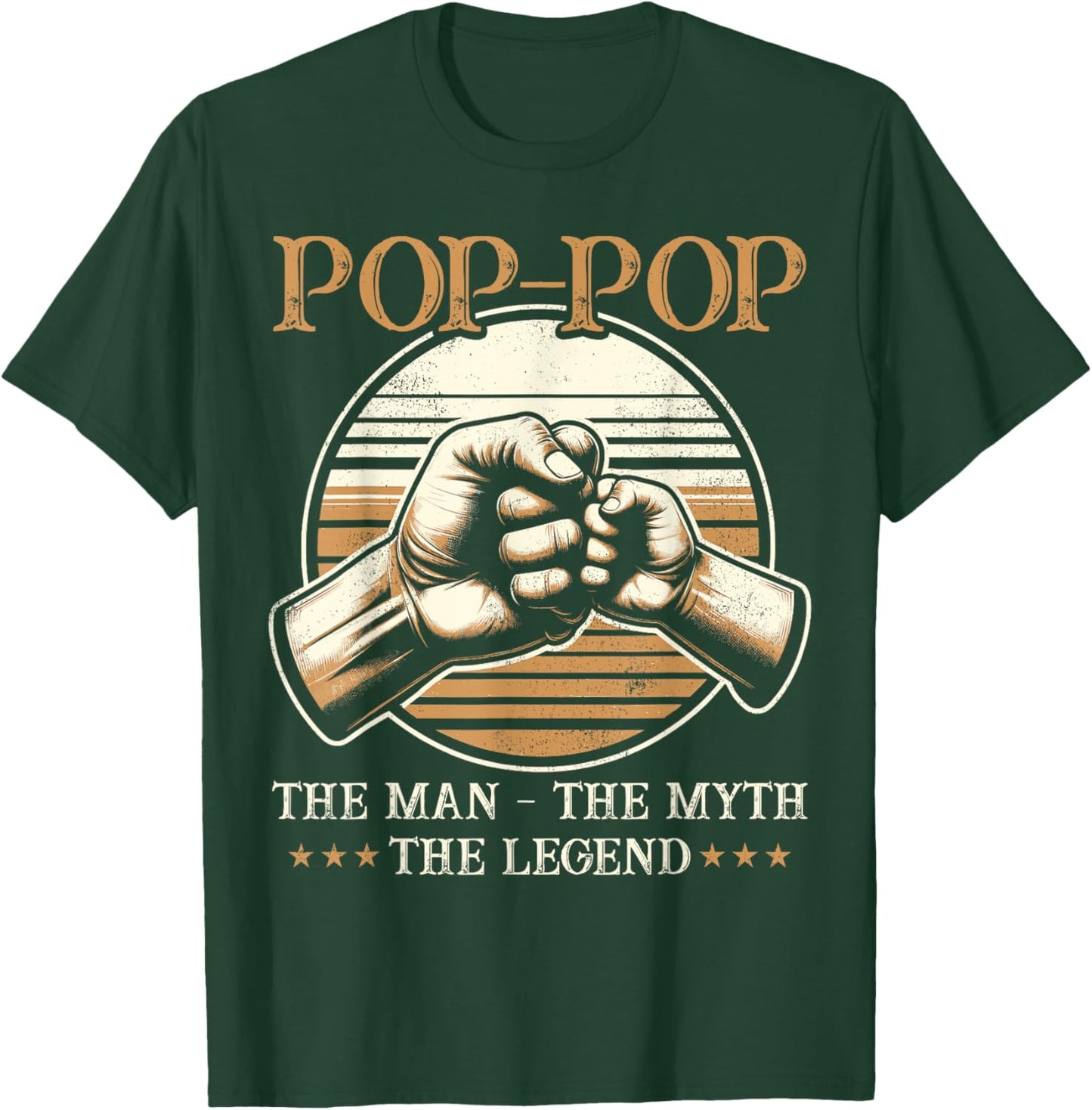 Pop-Pop The Man The Myth The Legend - Grandpa T-Shirt - T-Shirt | Forest