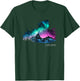 Lapland Lights Finland Souvenirs T-Shirt - T-Shirt | Forest