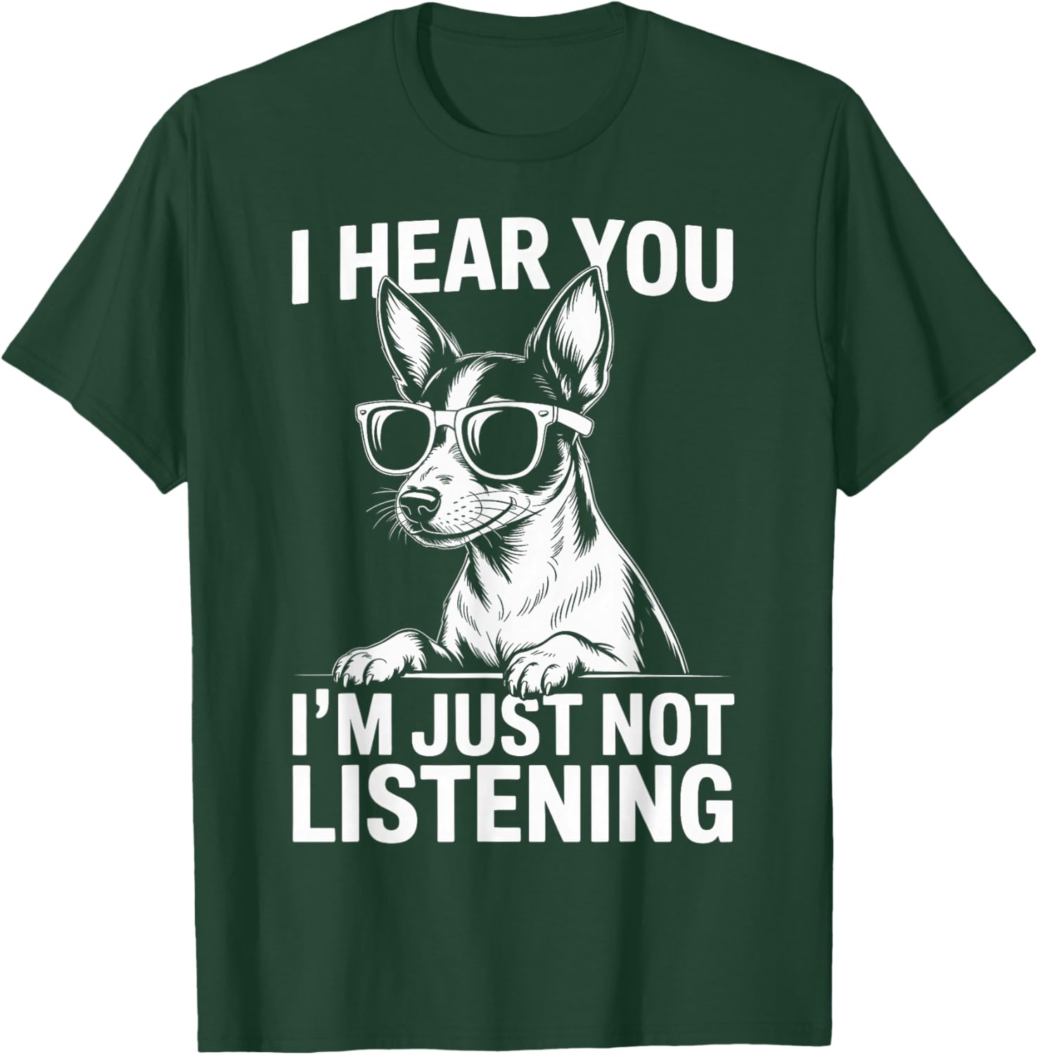 Rat Terrier Funny Rat Terrier T-Shirt - T-Shirt | Forest