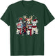 French Bulldog Christmas Buffalo Plaid Xmas Frenchie Lover Men Women Kids T-Shirt - T-Shirt | Forest