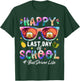 Happy Last Day Of School #BusDriverLife celebration art T-Shirt - T-Shirt | Forest
