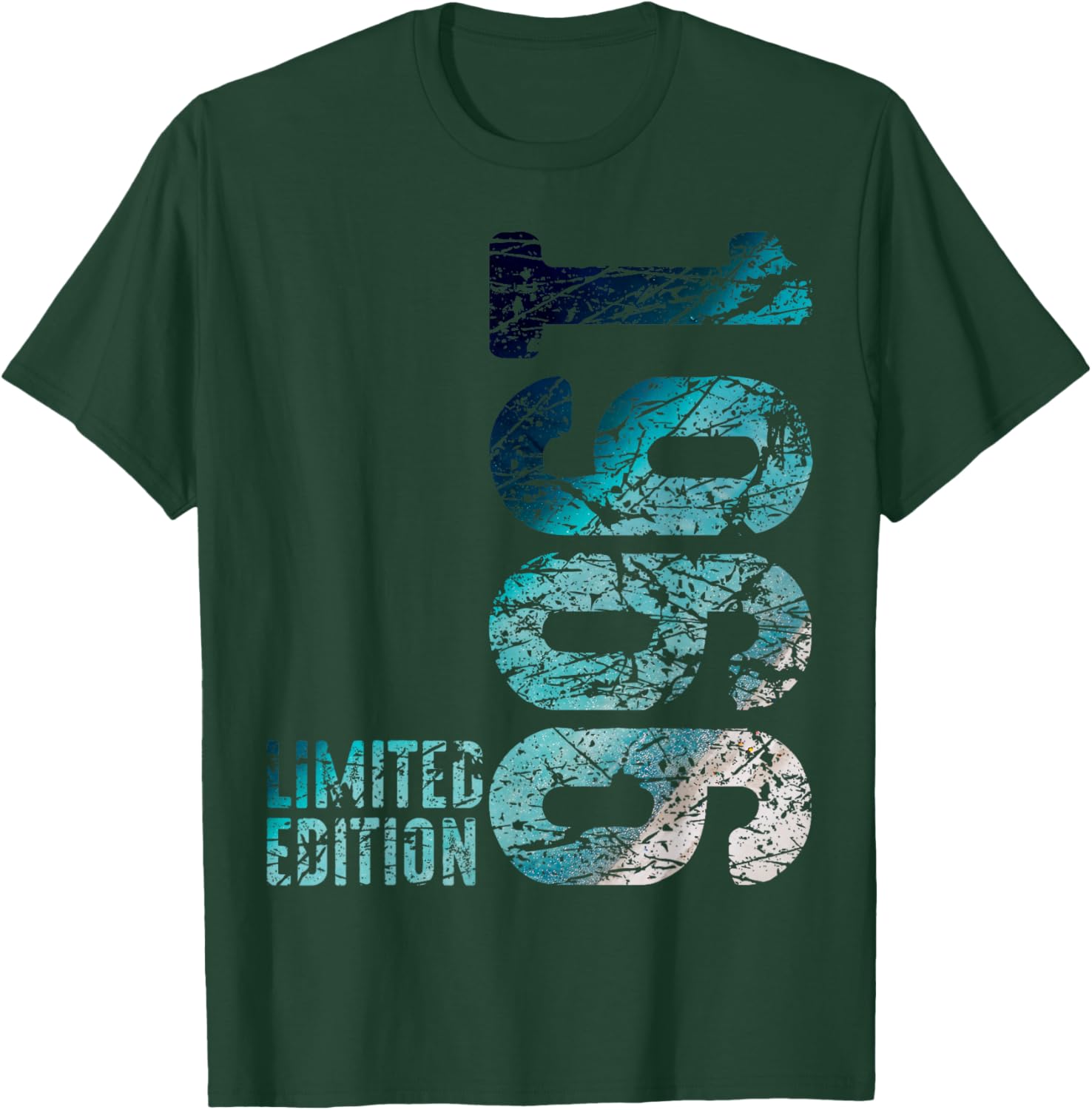 60th Birthday Man Woman 60 Years 1966 Decorative Gift Funny T-Shirt - T-Shirt | Forest