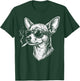 Chihuahua Fumer Cigarette T-Shirt - T-Shirt | Forest
