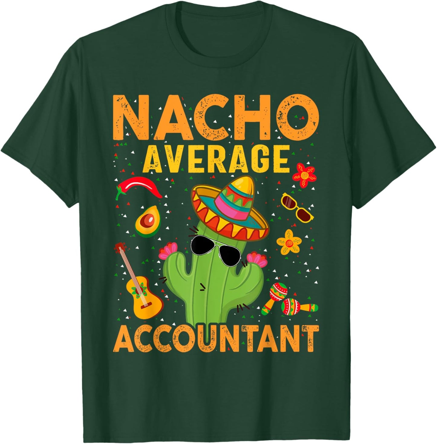 Fun Hilarious Accounting Humor | Funny Accountant T-Shirt - T-Shirt | Forest