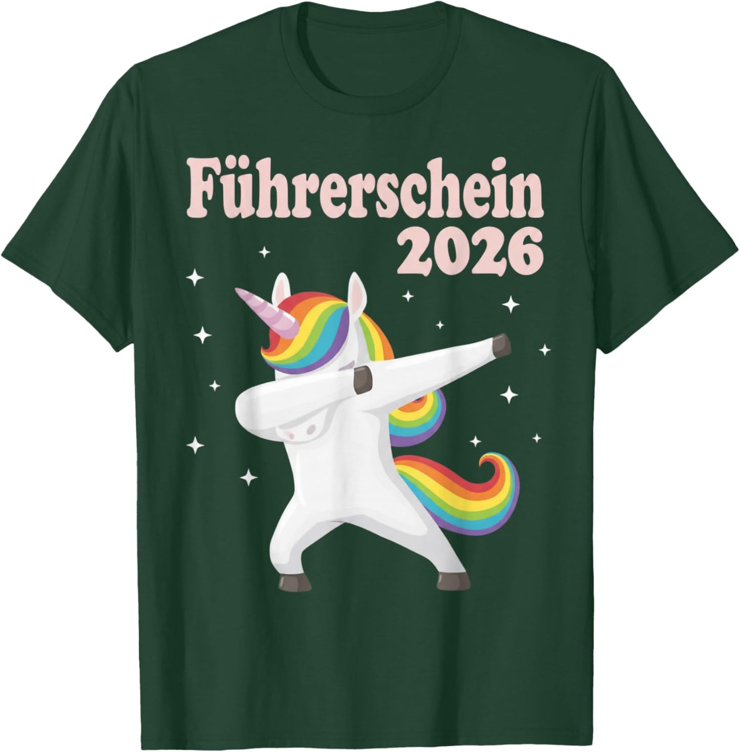 with Unicorn Driving Licence Exam Passed Driving Test T-Shirt - T-Shirt | Forest