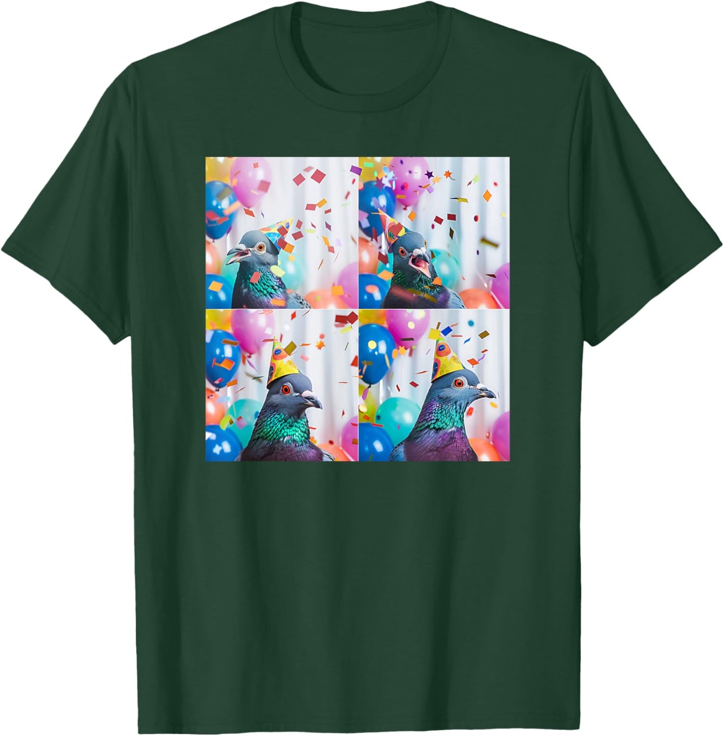 Pigeon Lover Pigeon Fancier Funny Racing Pigeon Birthday T-Shirt - T-Shirt | Forest