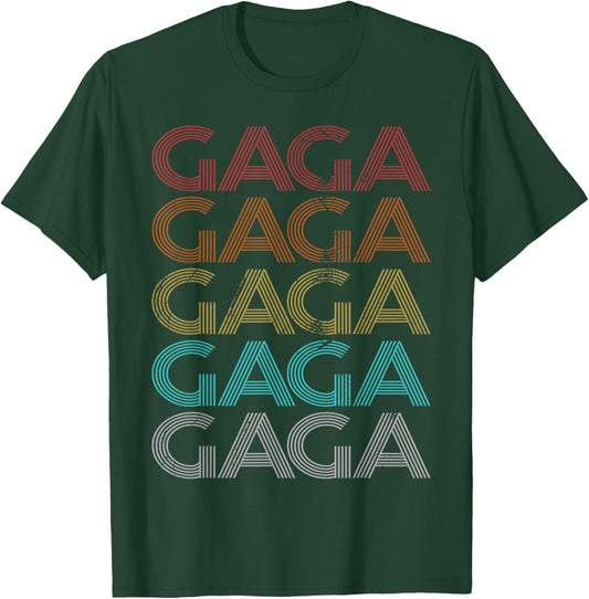 Retro Vintage Gaga T-Shirt - T-Shirt | Forest