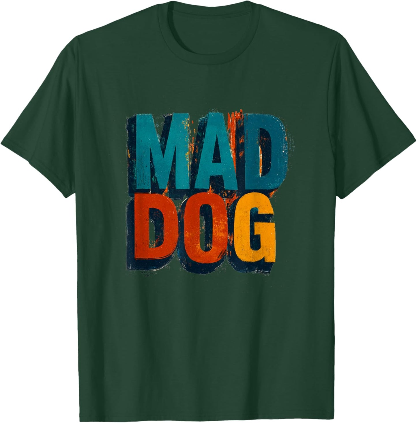 Playful Mad Dog Statement for Adults and Kids T-Shirt - T-Shirt | Forest