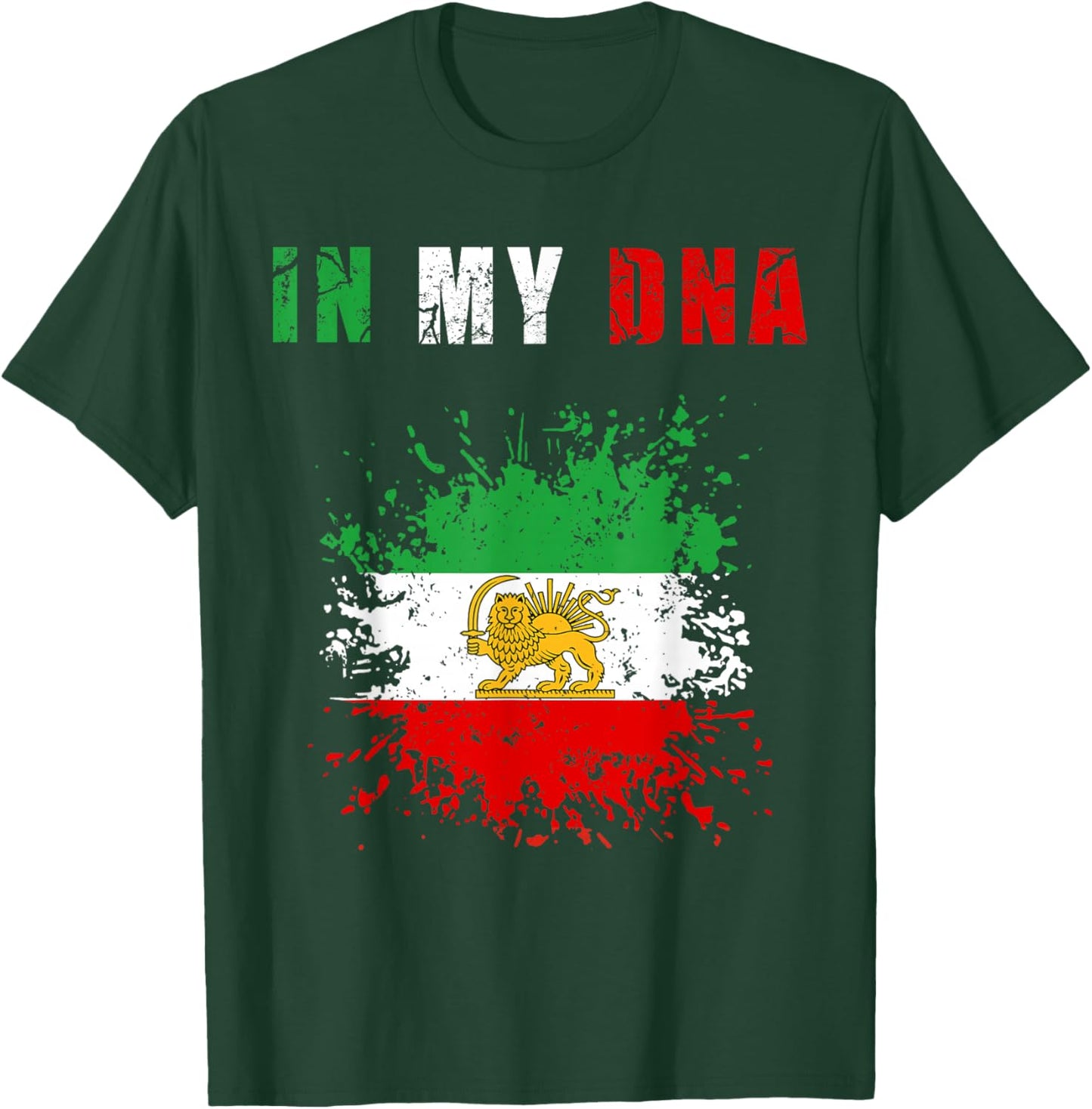 Drapeau iranien, Lion du Soleil, Persan, Iran T-Shirt - T-Shirt | Forest