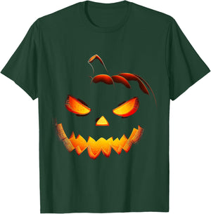 Pumpkin Costume Halloween Spooky Art Pumpkin T-Shirt - T-Shirt | Forest