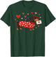 Dachshund Dog Valentine's Day Hearts Weiner Dog Sausage Mum T-Shirt - T-Shirt | Forest