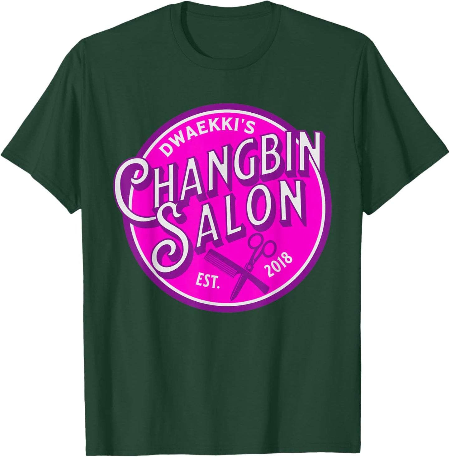 Changbin Salon Binnie SKZ Meme Design for Stay T-Shirt - T-Shirt | Forest