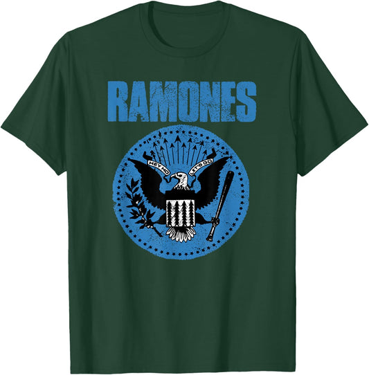 Ramones Blue Seal T-Shirt - T-Shirt | Forest