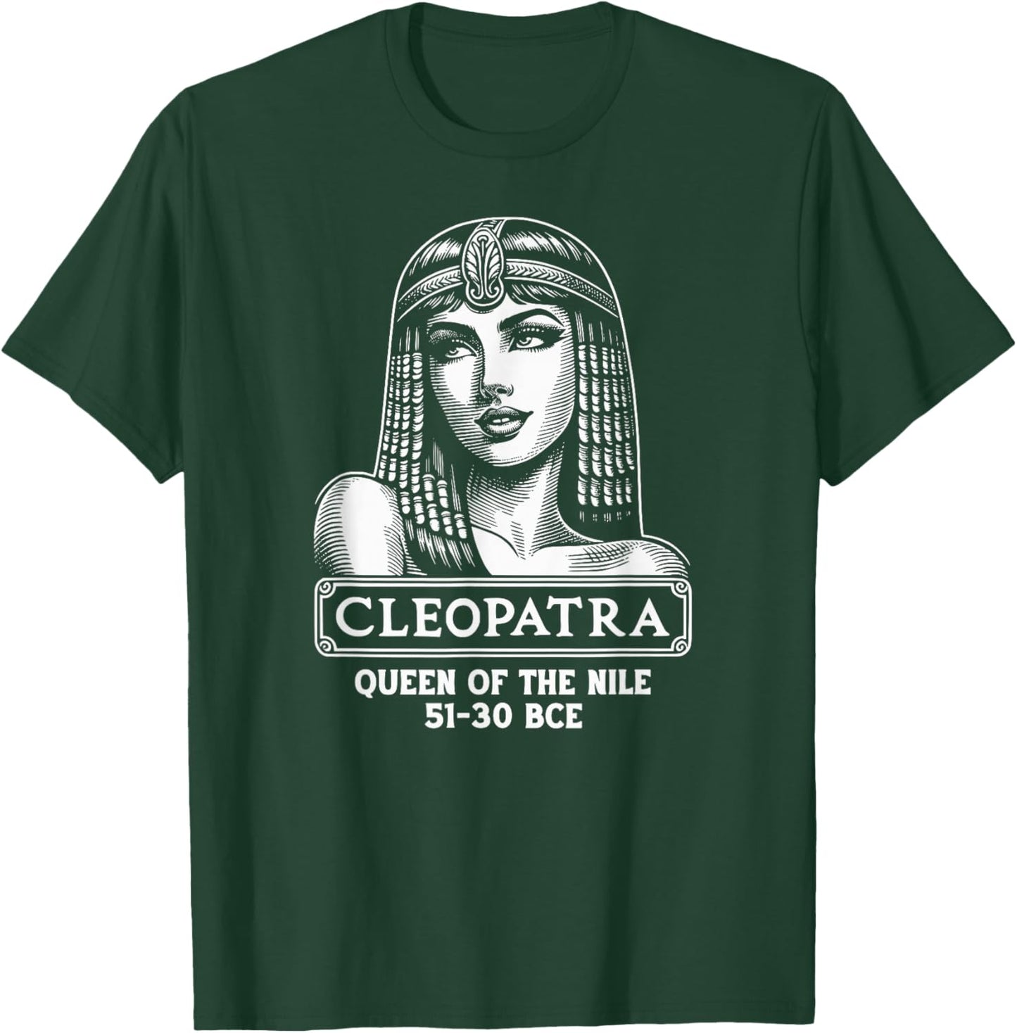 Cleopatra Queen of the Nile T-Shirt - T-Shirt | Forest