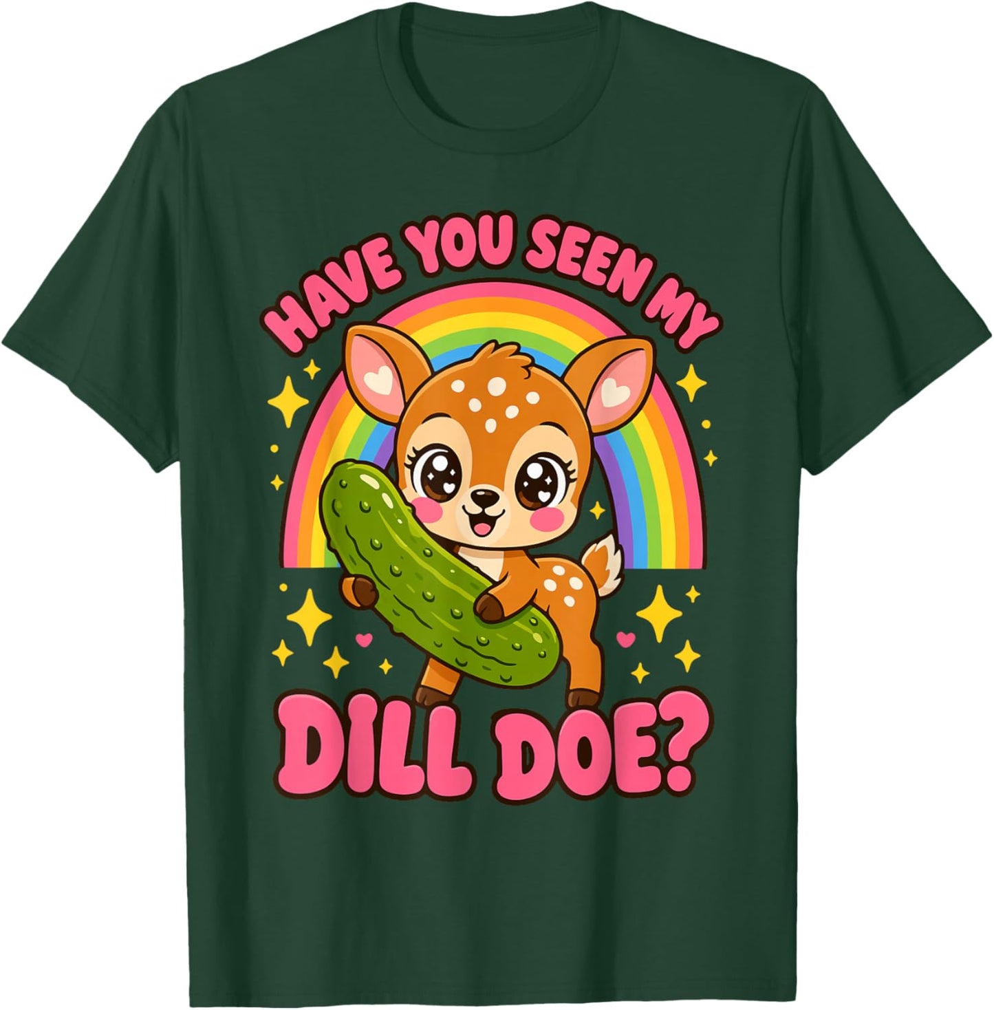 Dill Doe Unangemessene Lustige Gurke Humor für Erwachsene Frauen Männer T-Shirt - T-Shirt | Forest