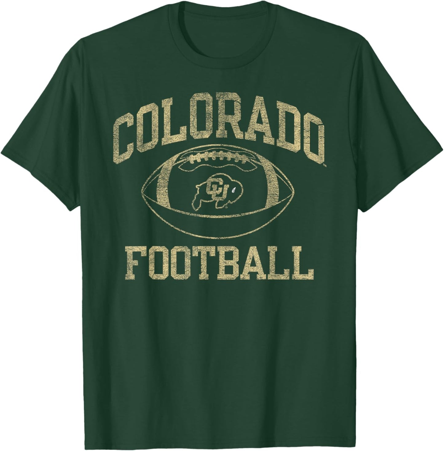 Colorado Buffaloes Football Intensity Black T-Shirt - T-Shirt | Forest