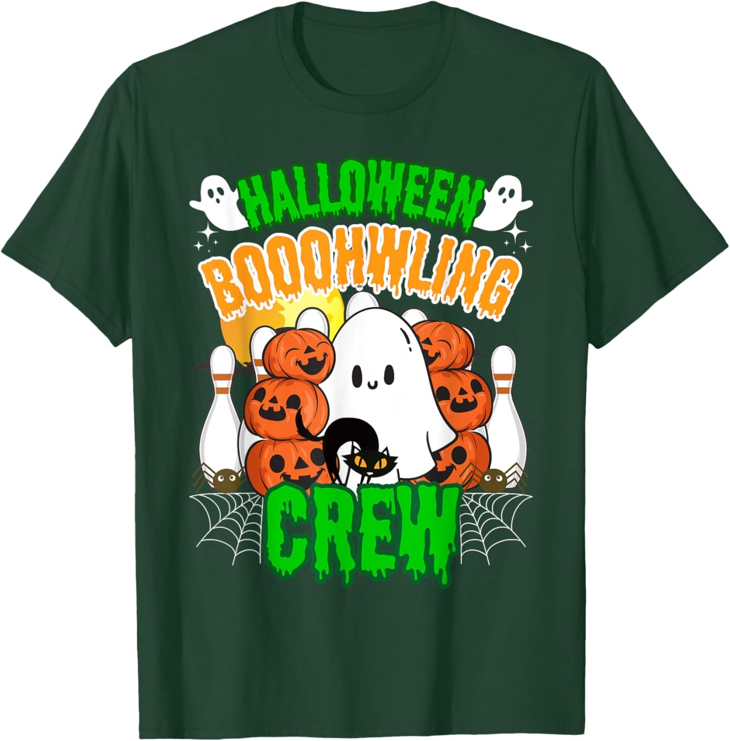 Bowler Coach Bowling Kids Halloween Player Team Bowling T-Shirt - T-Shirt | Forest