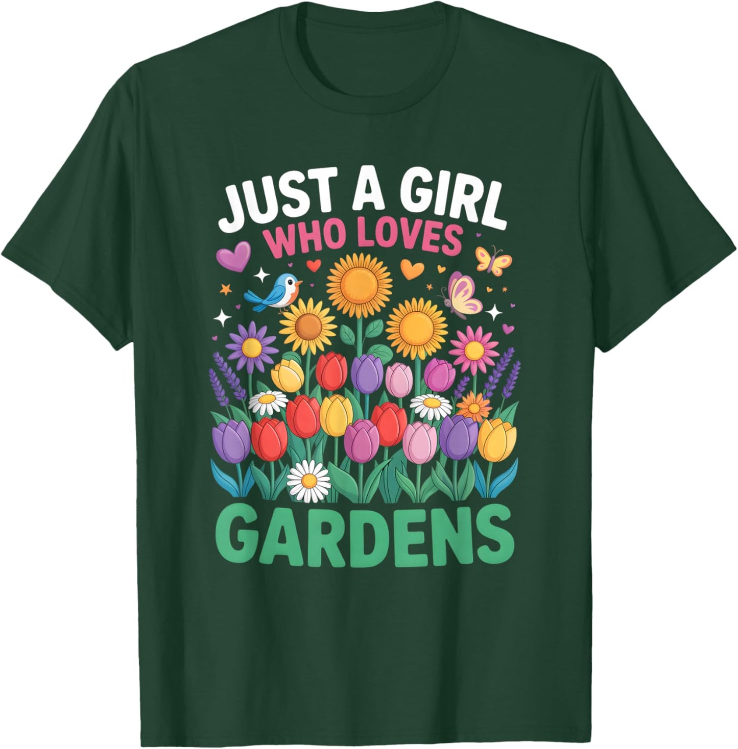 Girls Garden T-Shirt - T-Shirt | Forest