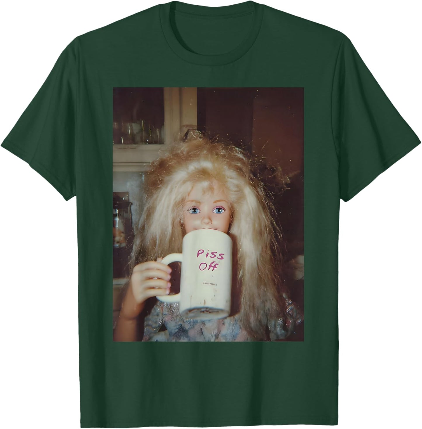 Distressed Doll Face Meme T-Shirt - T-Shirt | Forest