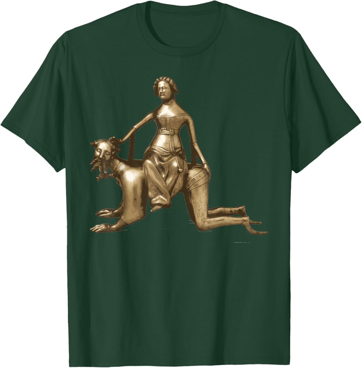 Phyllis and Aristotle Tale Philosopher Philosophy Teacher T-Shirt - T-Shirt | Forest