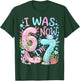 Axolotl I was 6 Now I'm 7 Birthday T-Shirt - T-Shirt | Forest