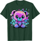 Colorful Splash Teddy Bear Art T-Shirt - T-Shirt | Forest